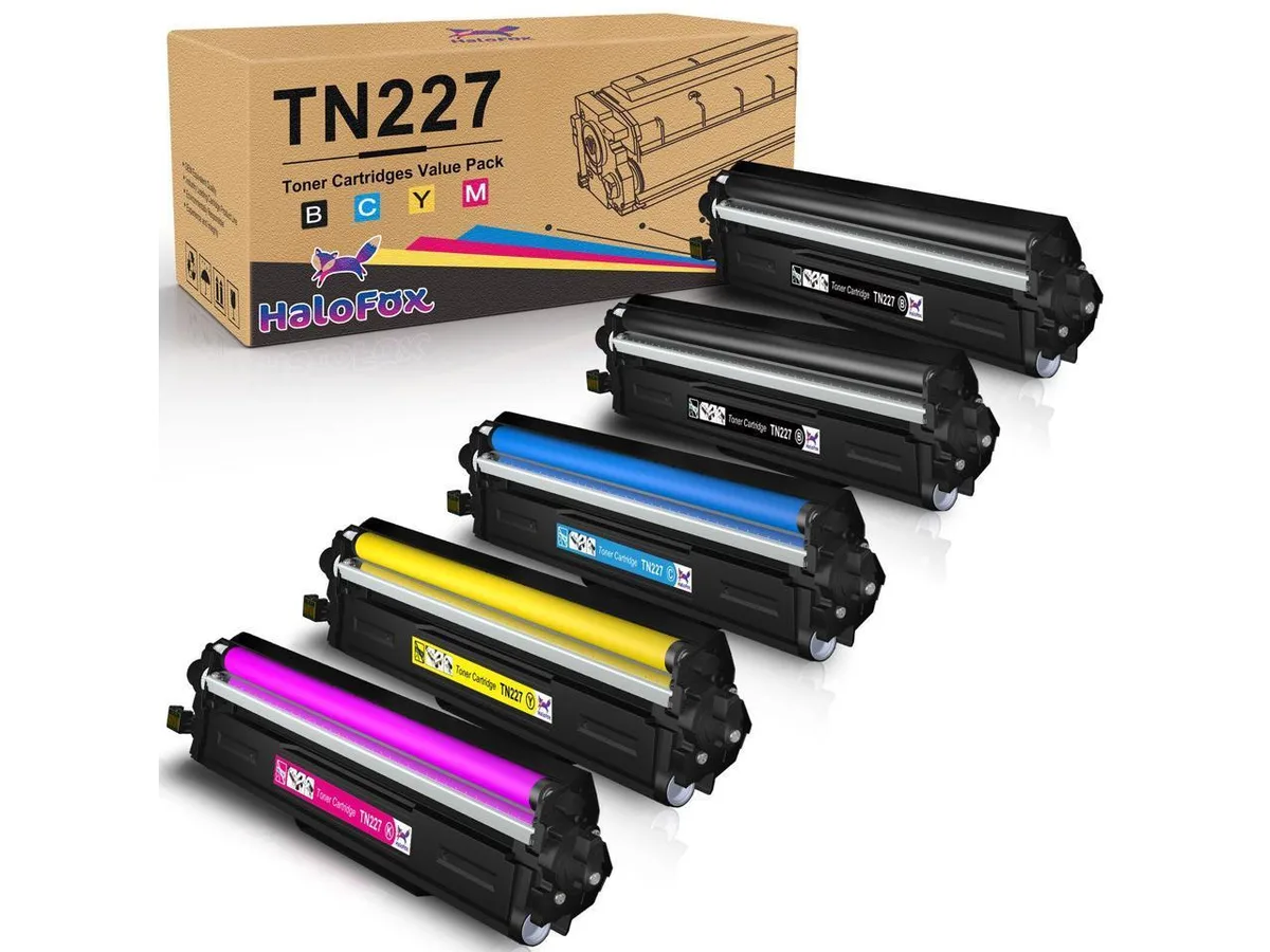 V4ink V4ink TN227 5-pack toner cartridge 2 black cyan magenta yellow — product photo