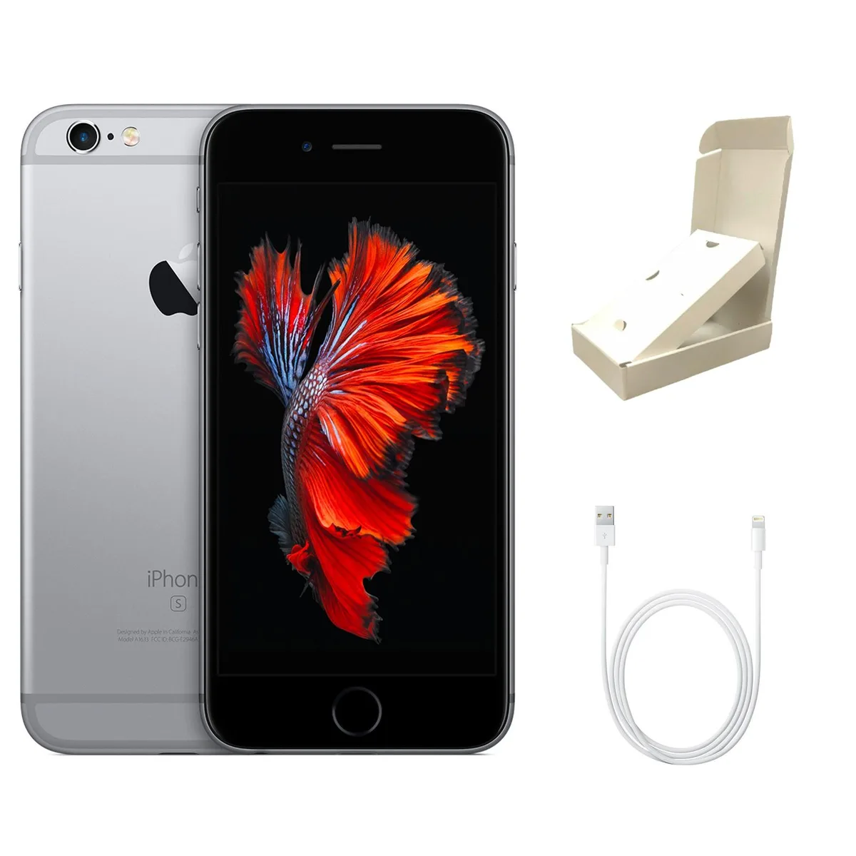 Apple Apple iPhone 6s A1633 32GB Space Gray cell phones - unlocked — product photo
