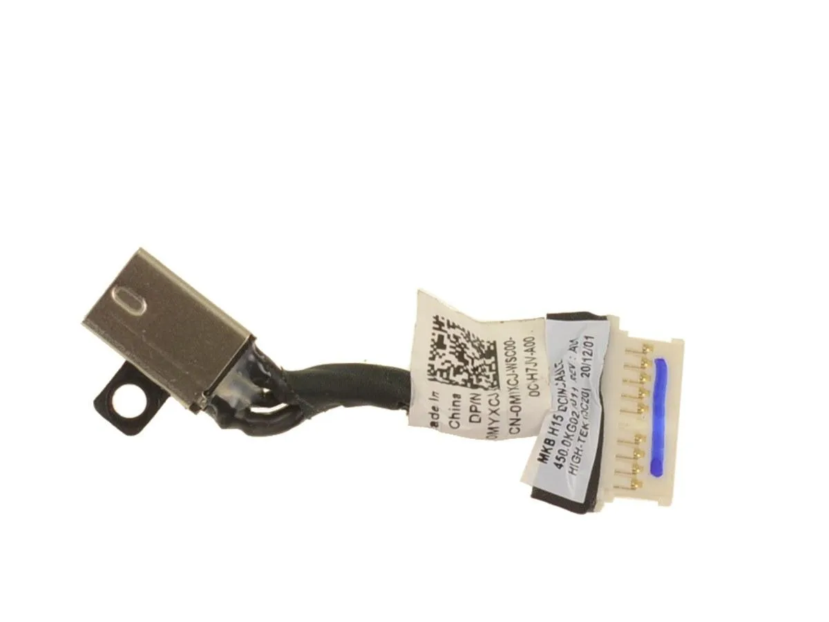 DELL DELL Inspiron 7501 DC Power Input Jack Cable MYXCJ — product photo
