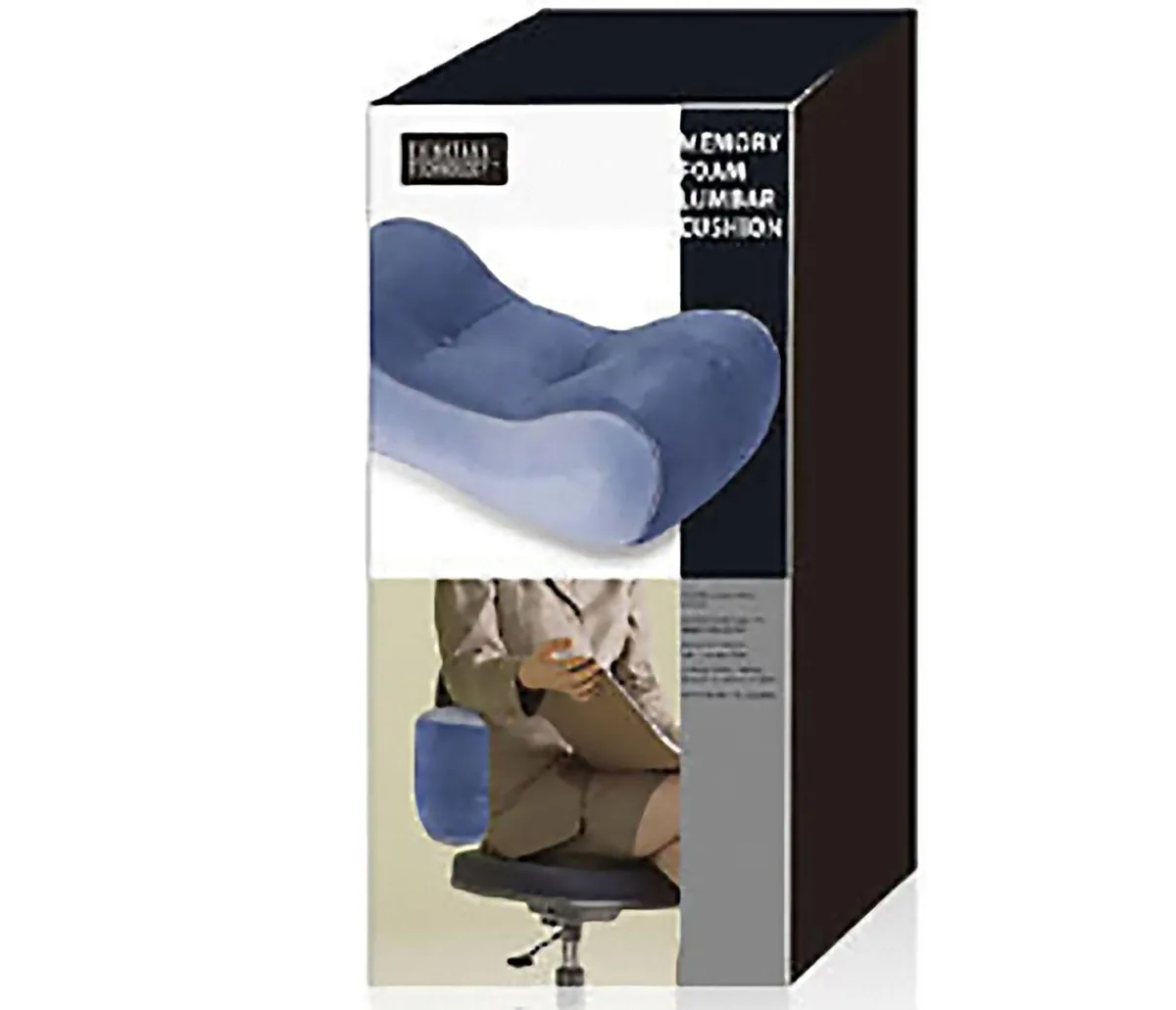 As Seen On TV As Seen On TV KC88003 Memory Foam Back Brace Blue — product photo