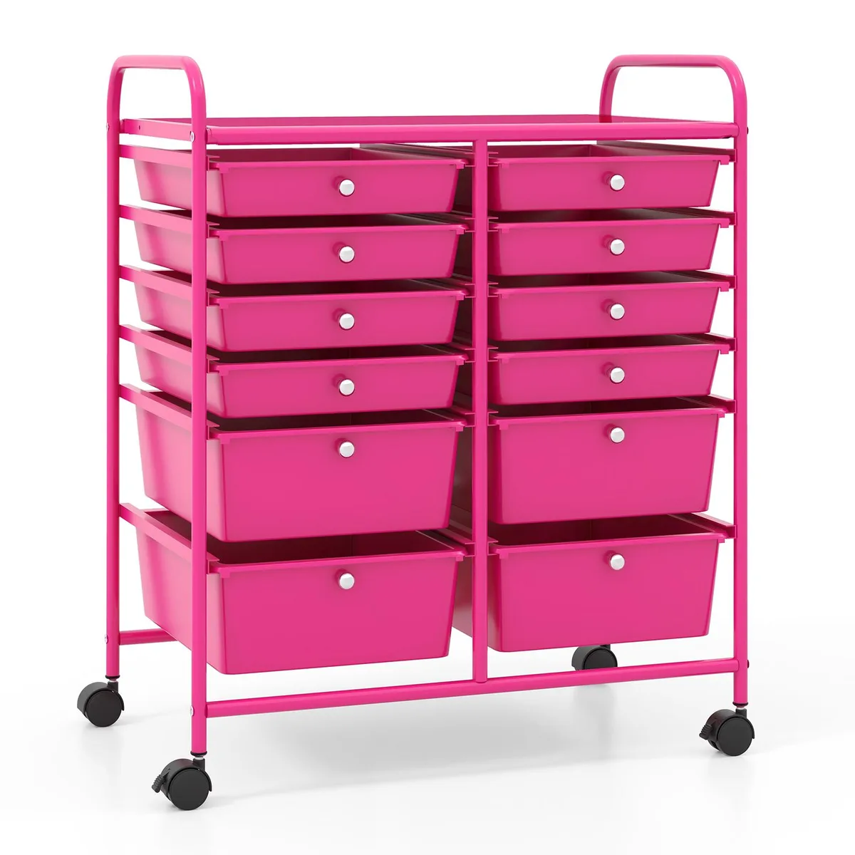 SlickBlue SlickBlue 12-Drawer Rolling Storage Cart 25" x 15" x 29.5 — product photo