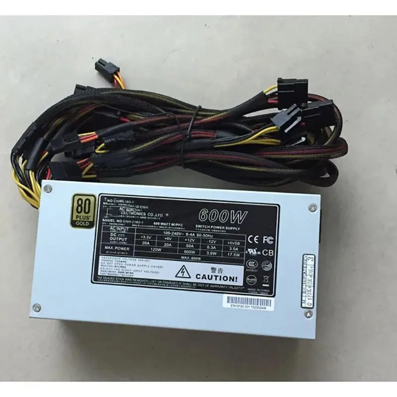 KHACHIMO KHACHIMO ENH-2160 2U 600W ATX power supply — product photo