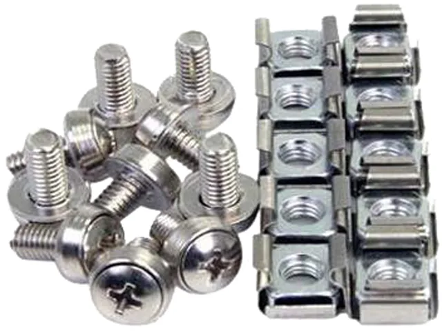 4XEM 4XEM 4XM5CAGENUTS 50-pack M5 rack screws and cage nuts server accessory — product photo