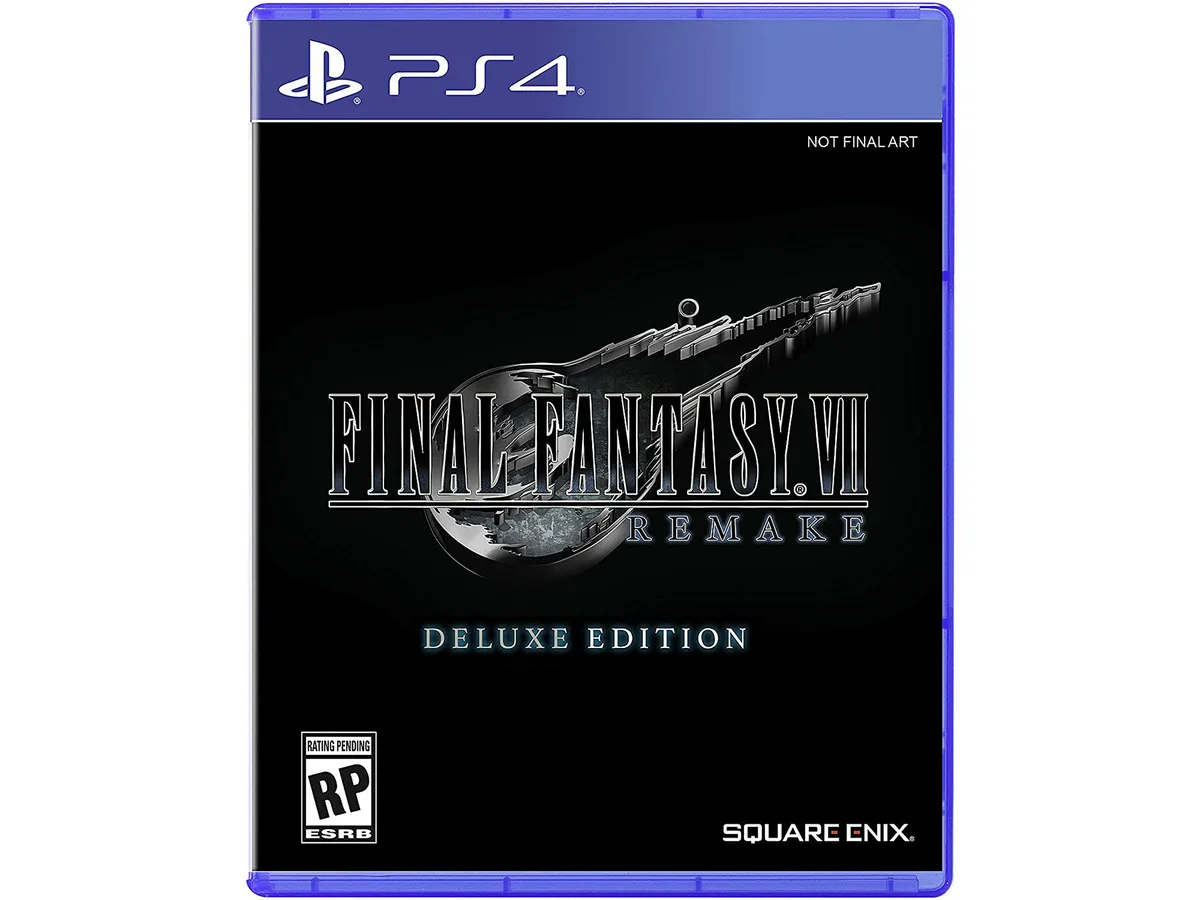 SQUARE ENIX USA SQUARE ENIX USA Final Fantasy VII REMAKE: Deluxe Edition ps4 video game — product photo