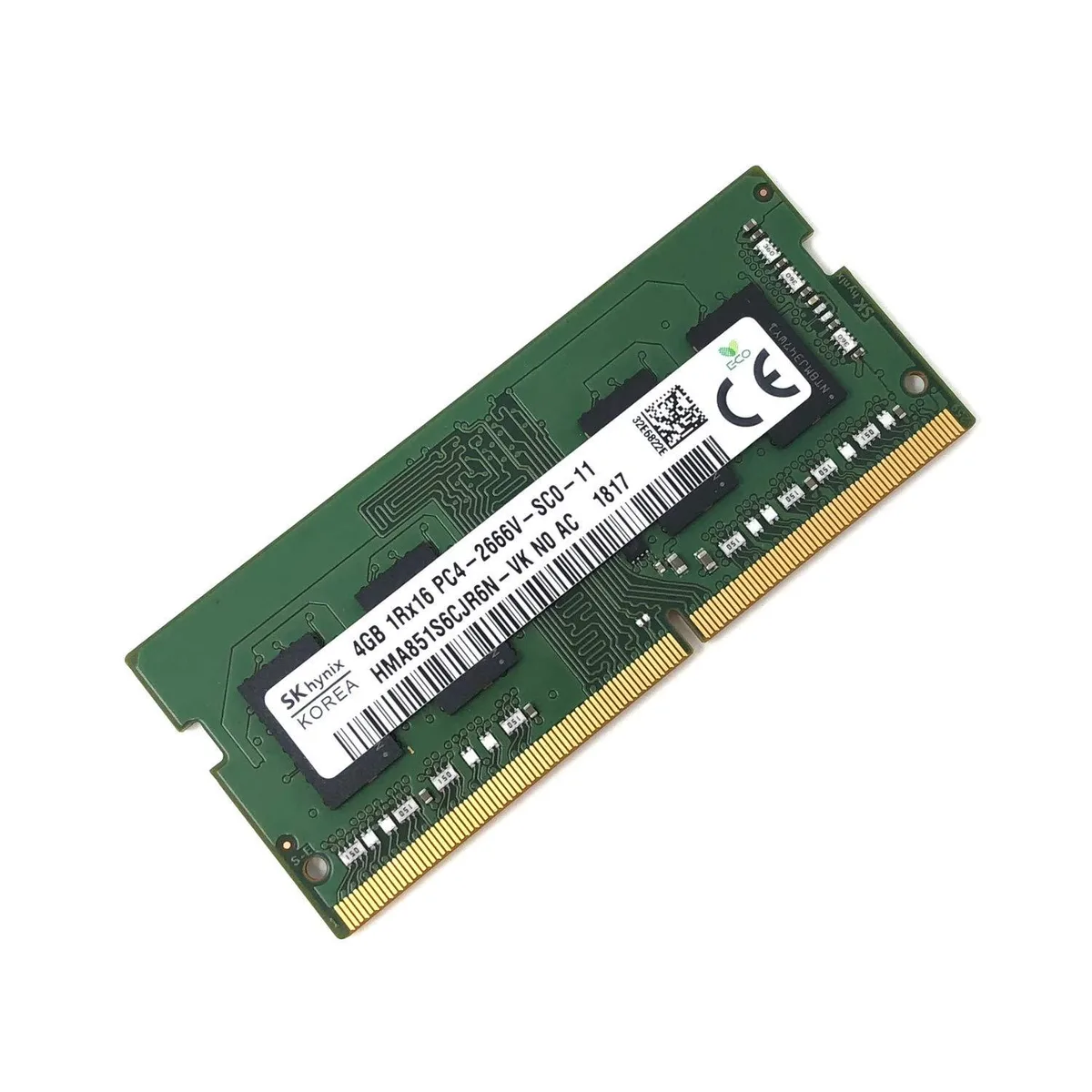 SK hynix SK hynix HMA851S6CJR6N-VK 4GB DDR4 2666MHz SODIMM laptop RAM — product photo