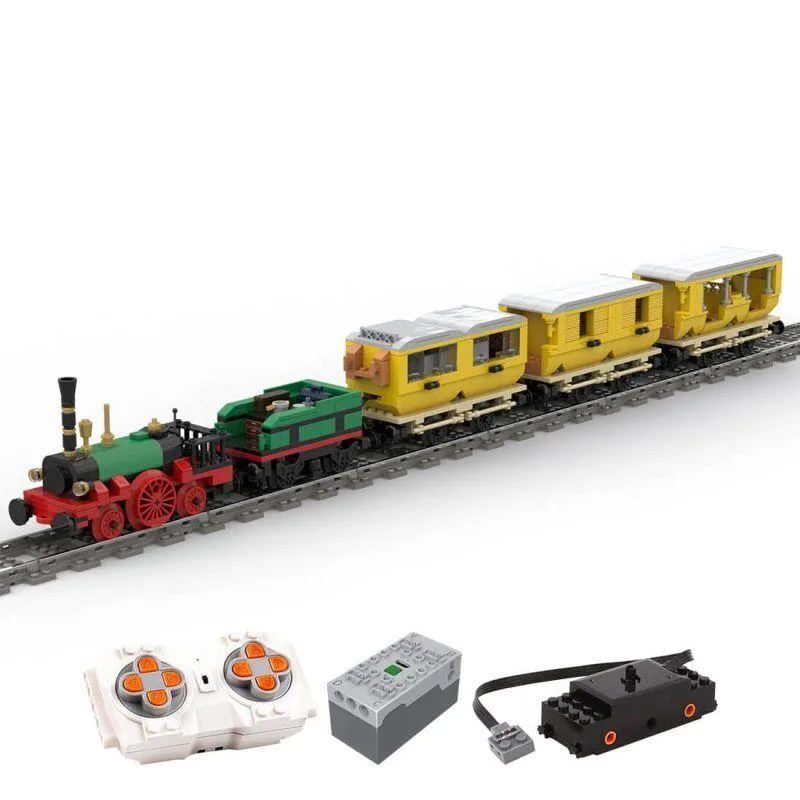 ZITIANYOUBUILD ZITIANYOUBUILD 1050 MOC-63396 German First Commercial Train educational building set — product photo