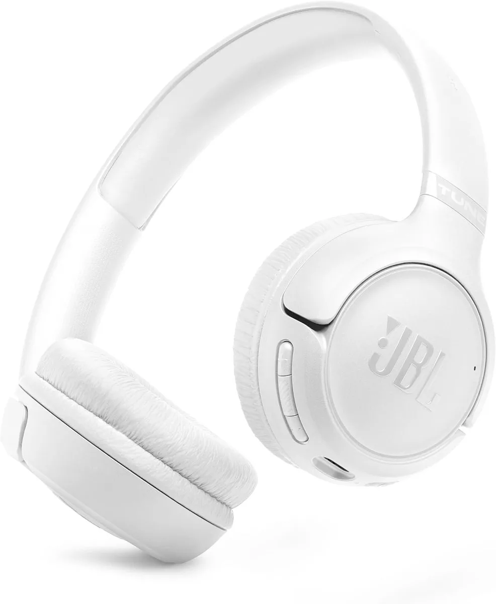 JBL JBL Tune 530BT White on-ear Bluetooth headphones — product photo