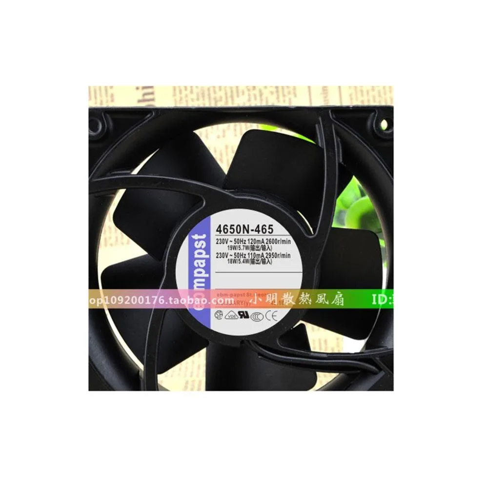 Fanhome Fanhome 12038 230V 12CM 4650N-465/A01 case fan — product photo