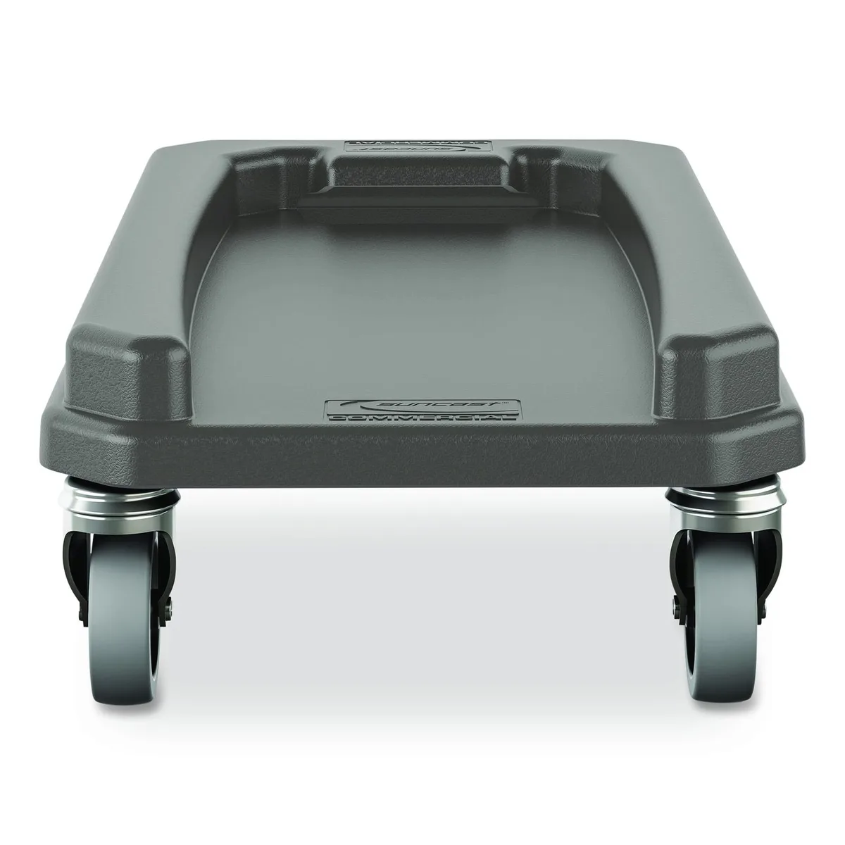 Suncast Corp. Suncast Corp. 23 Gallon Resin Slim Trash Can Dolly Gray — product photo