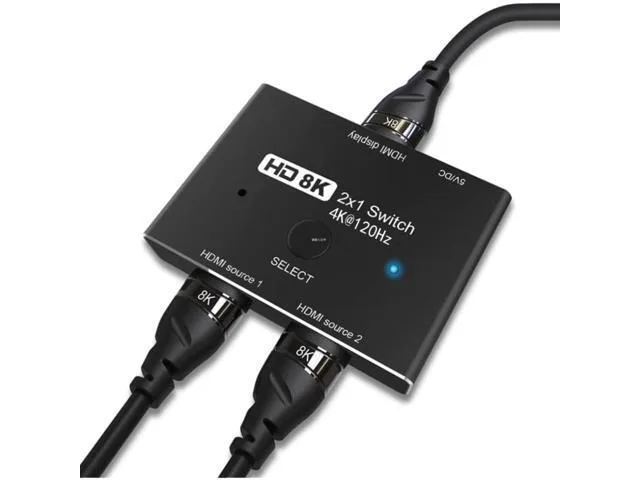 LORDWORLD LORDWORLD HDMI 2.1 48Gbps 2-in-1-out Switch Adapter — product photo