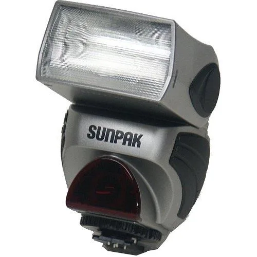 SUNPAK SUNPAK PZ-40X II Power Zoom 40X NE-i D-TTL i-TTL Auto Flash for Nikon AF-D Silver camera accessory — product photo