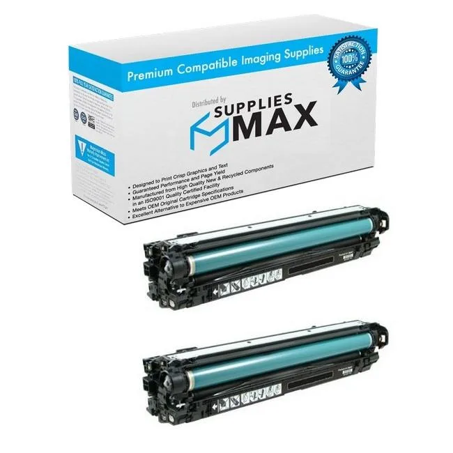 SuppliesMax SuppliesMax CNM2653B001_2PK Black Toner Cartridge 2 Pack 13500 Pages — product photo