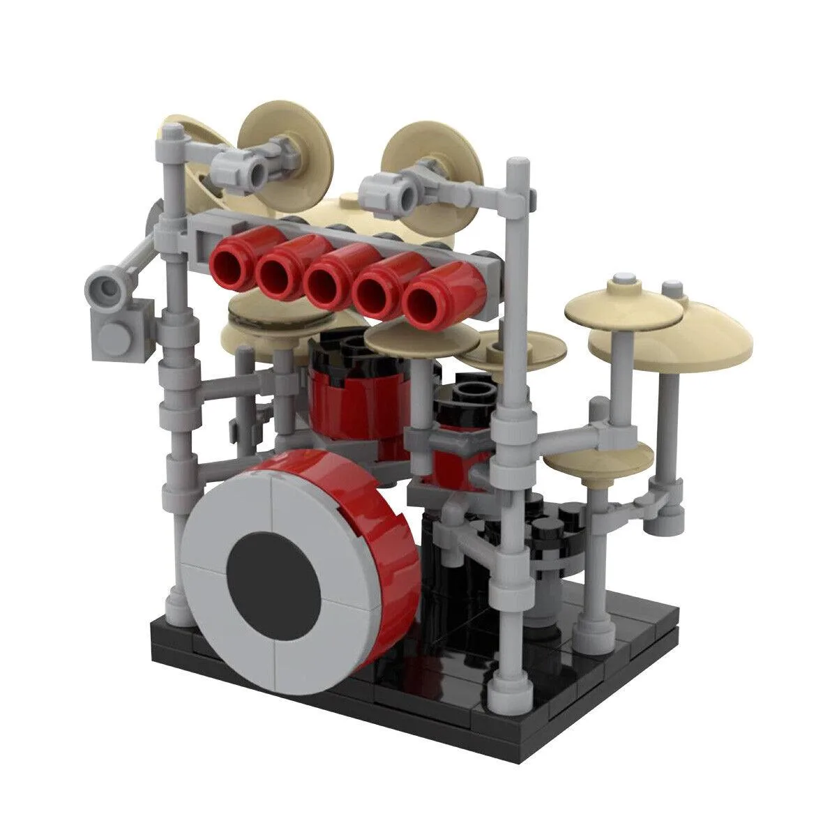ZITIANYOUBUILD ZITIANYOUBUILD MOC-24121 Drum Kit Building Set 95 Pieces — product photo