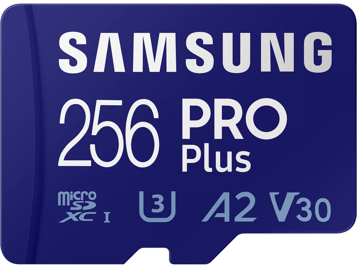 SAMSUNG SAMSUNG PRO Plus 256GB microSDXC MB-MD256KA/AM memory card — product photo