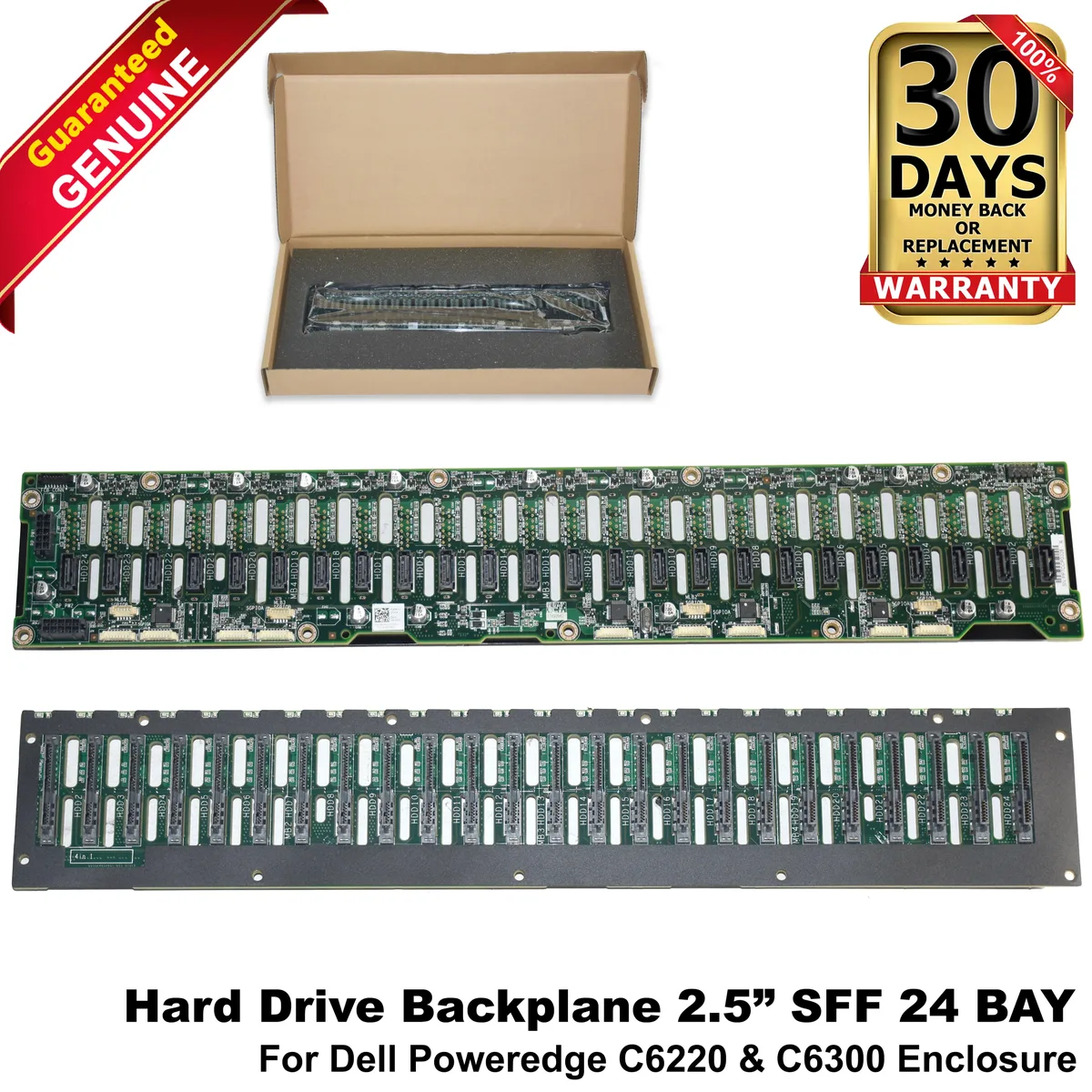 DELL DELL PowerEdge C6220 C6300 24-Bay 2.5" SFF Backplane 8VM0J — product photo