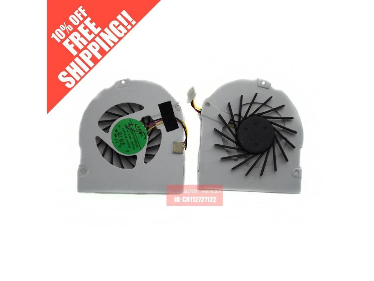 Small black laptop CPU cooler fan model T210-01B