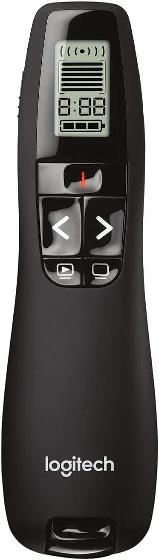Logitech Logitech R800 Professional Presenter with Green Laser and LCD Display — product photo
