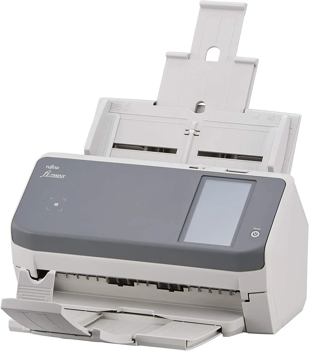 Fujitsu fi-7300NX network document scanner with colour touchscreen