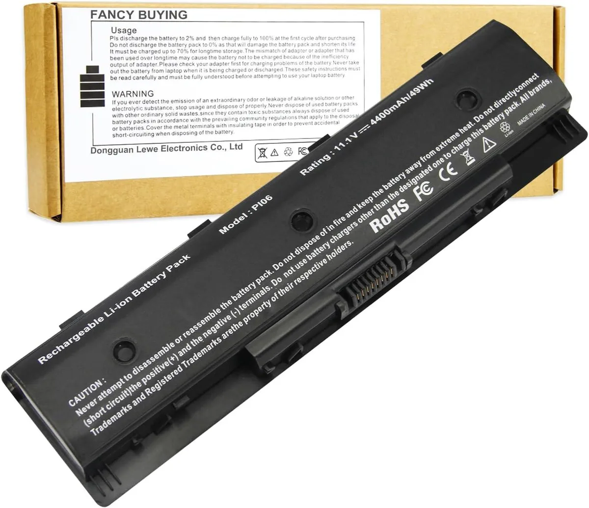 TAURKENAM TAURKENAM PI06 4400mAh 11.1V 6-cell laptop battery — product photo