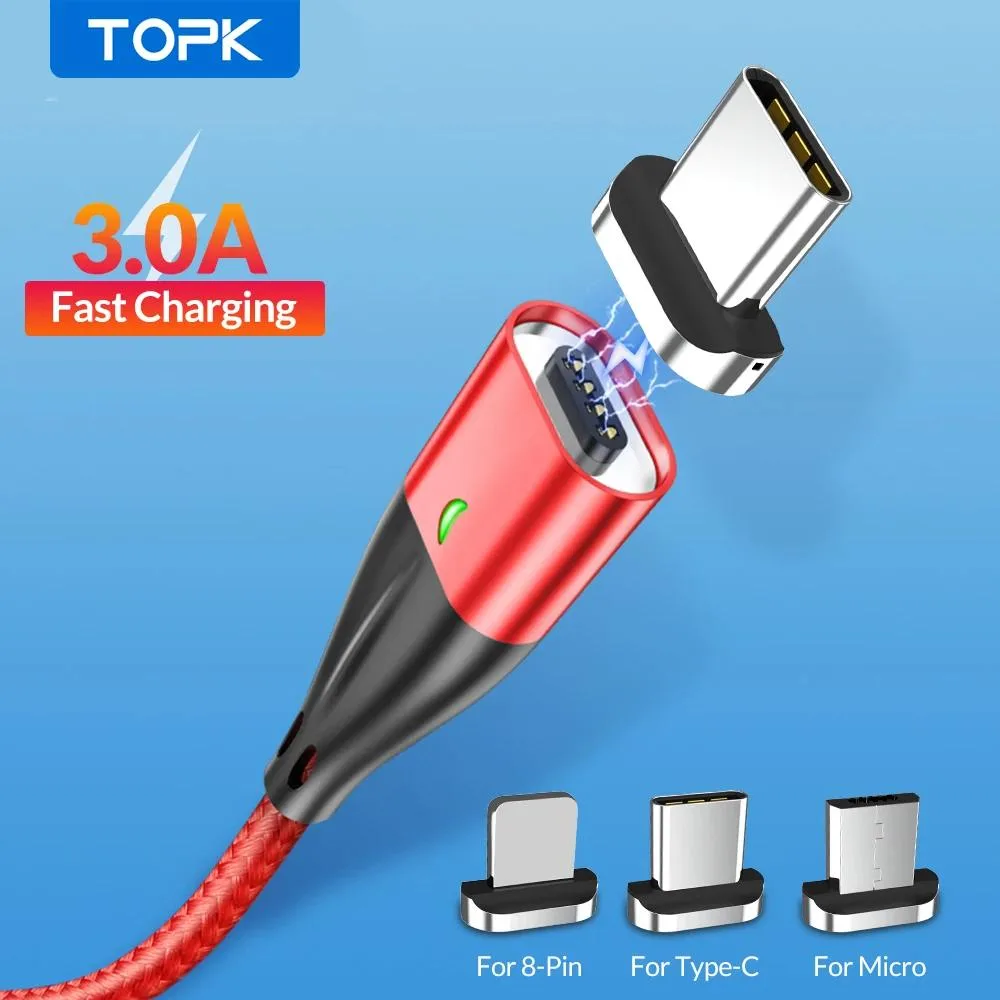 Defendwe Defendwe AM61 magnetic USB cable 1 m 3.0 A — product photo