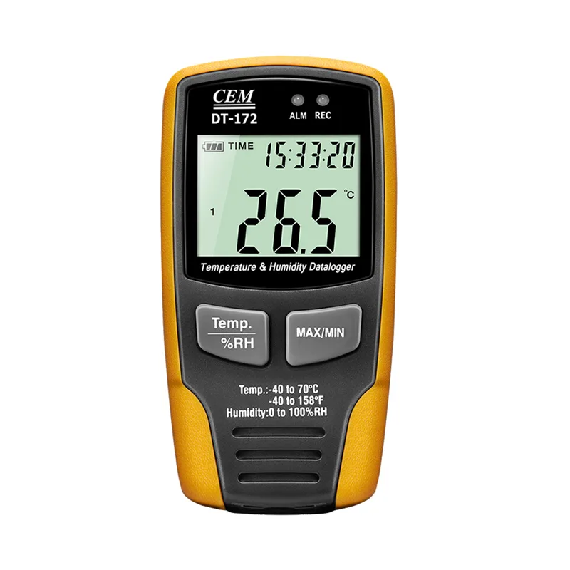 CEM CEM DT-172 Temperature Humidity Hygrometer Data Logger electrician tool — product photo