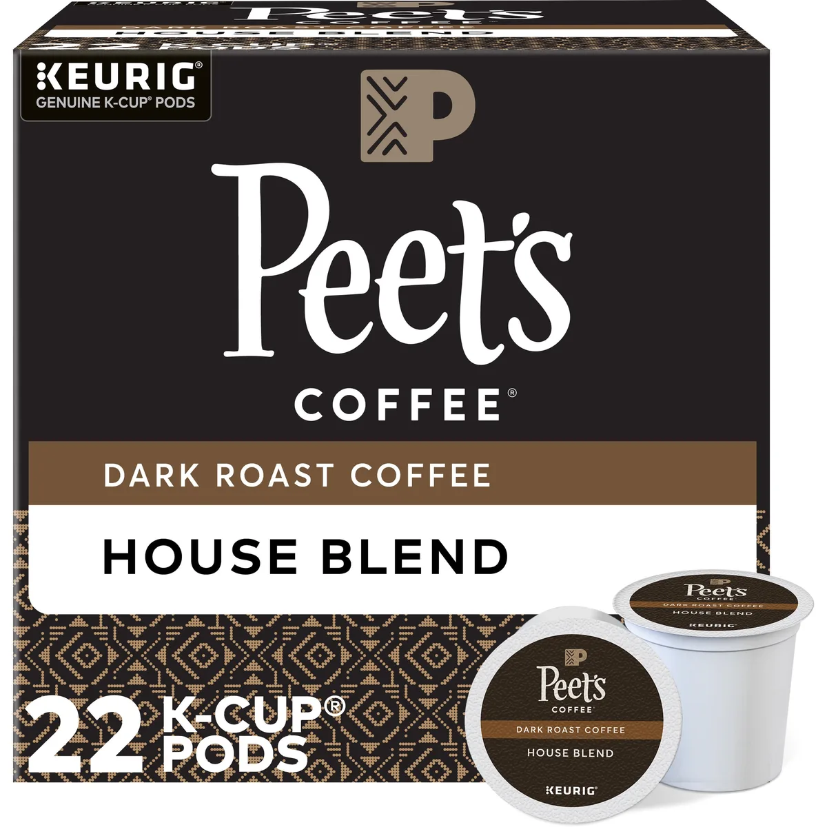 Green Mountain Coffee Green Mountain Coffee 2410 Peet's House Blend K-Cups 22 Count — product photo