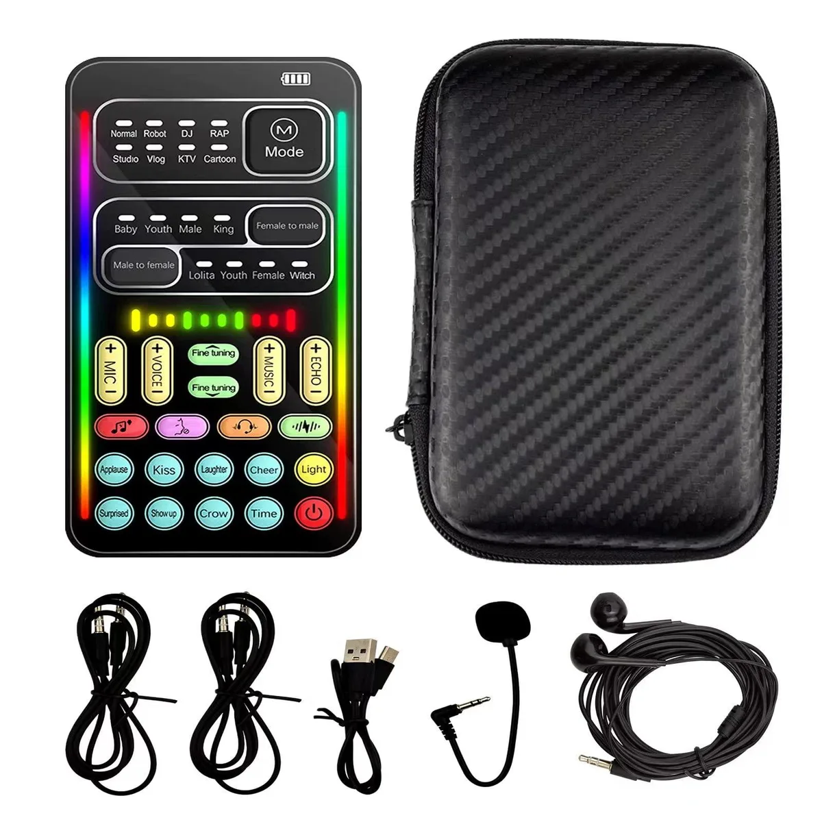  jWIN I9000 Voice Changer 16 Effects 8 Modes 0.04 kg — product photo