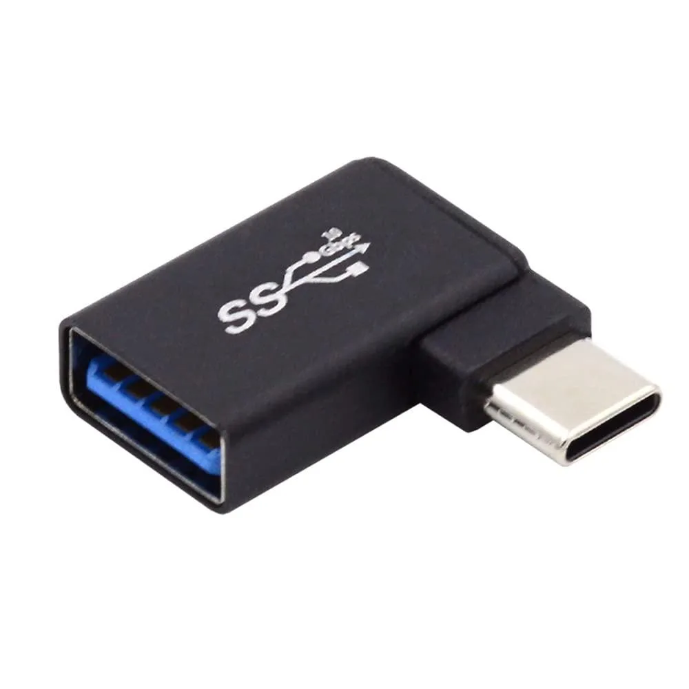 BUCIER BUCIER USB-C to USB 3.0 Female OTG Adapter Right Angled 90 Degree — product photo