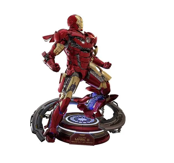 Hot Toys Hot Toys MMS825D72 Iron Man Mark III Armor Suit Up action figure — product photo