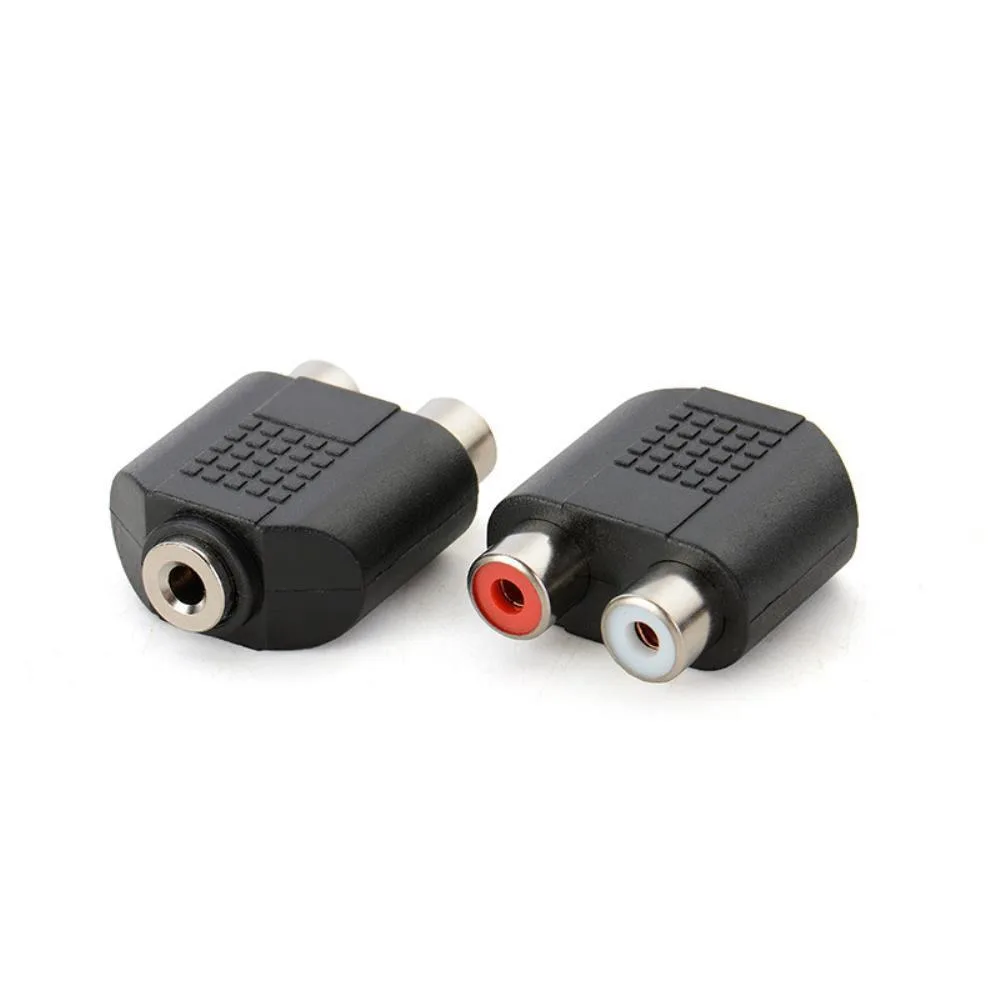 Ruth's sister Ruth's sister 3.5 mm Jack Female to 2 RCA Female Adapter — product photo