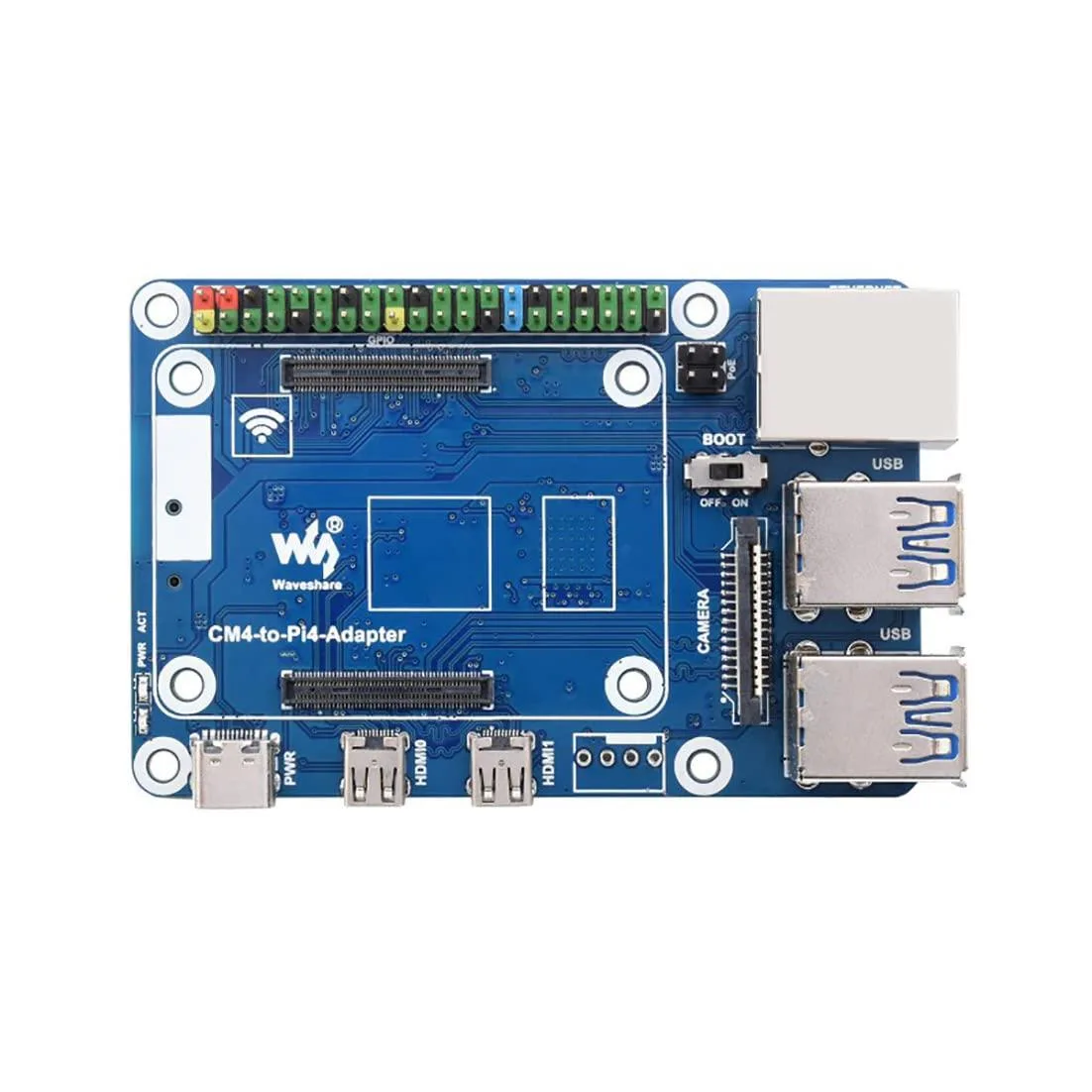 LORDWORLD LORDWORLD CM4 to Pi 4B Adapter USB 3.0 eMMC development board — product photo