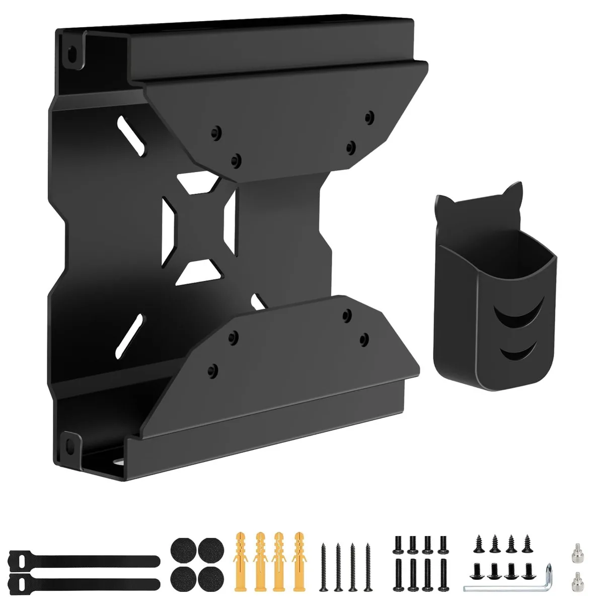 Batianda Batianda VESA Mount for Lenovo ThinkCentre M600 M700 M710 M715 M720 M800 M900 M910 M73 2 in 1 accessory — product photo