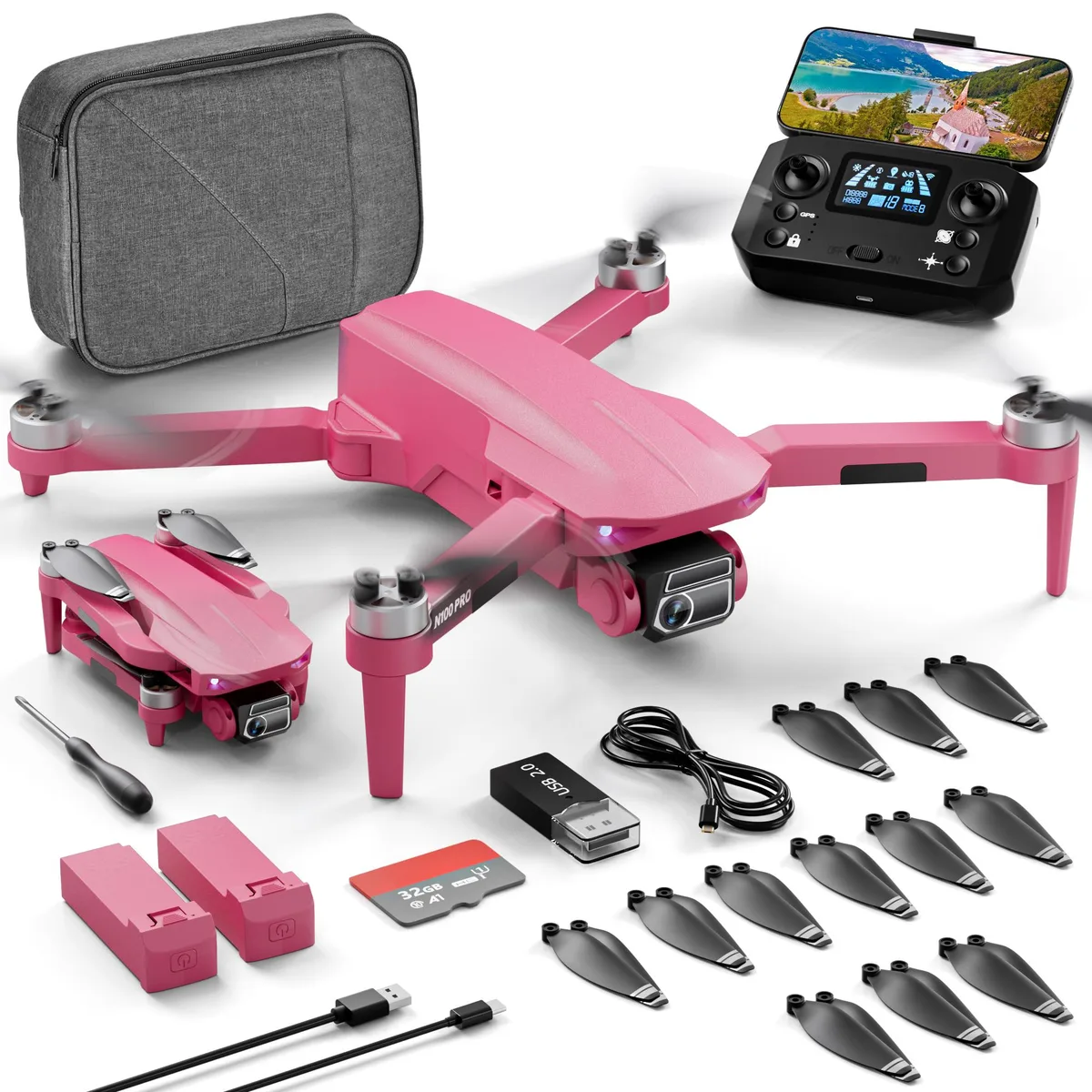 G-Anica G-Anica 4K Drone 52 min 10000 ft 249 g foldable GPS return — product photo