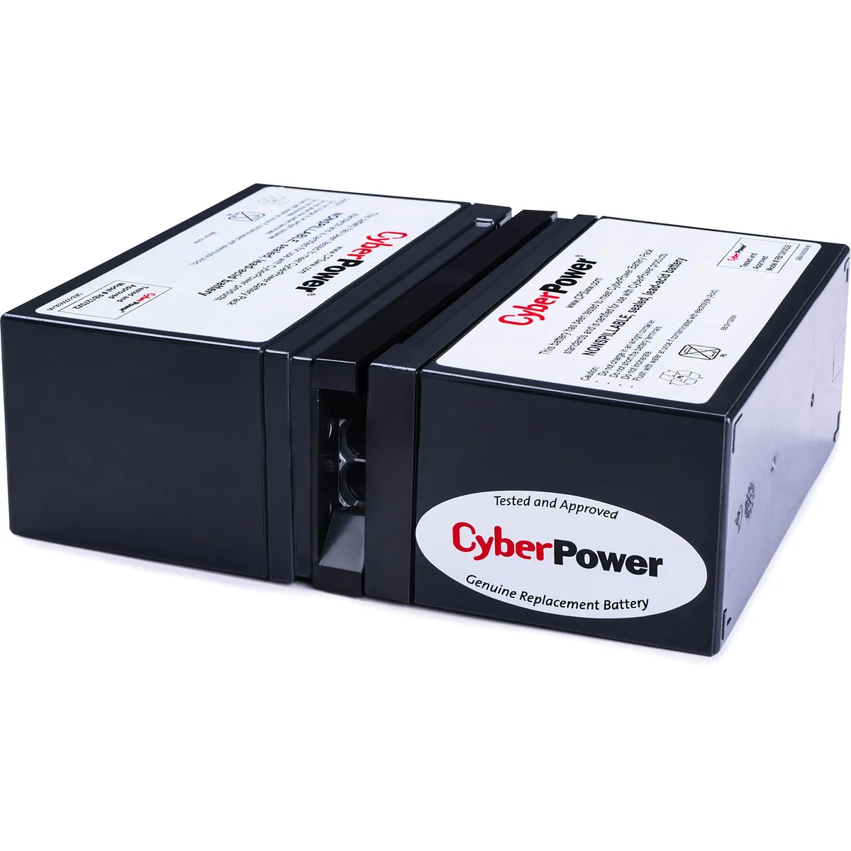 CyberPower CyberPower RB1280X2B UPS Replacement Battery Cartridge 12V 8Ah 2-Pack — product photo