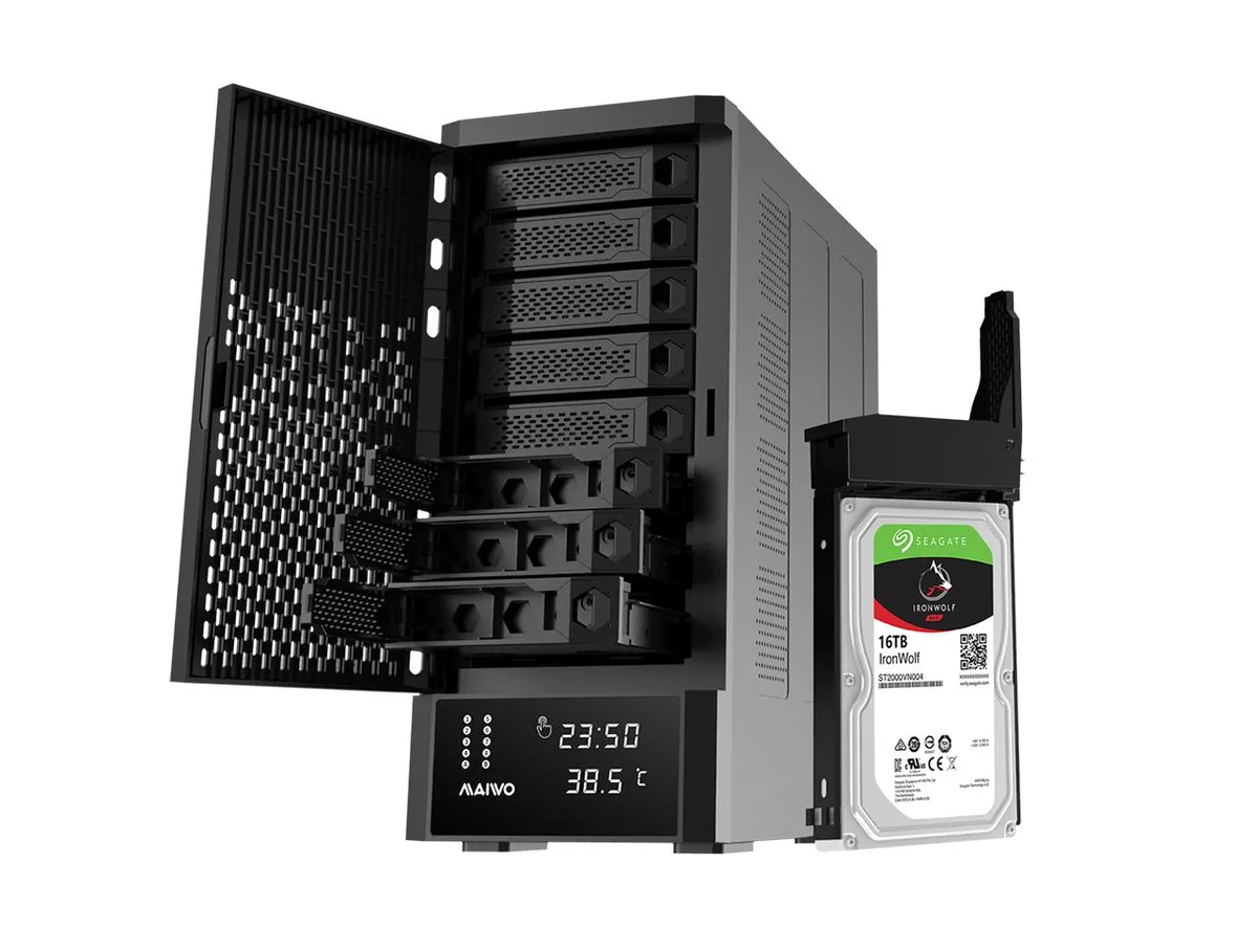 MAIWO MAIWO K8AC 8-Bay SAS/SATA RAID Enclosure — product photo