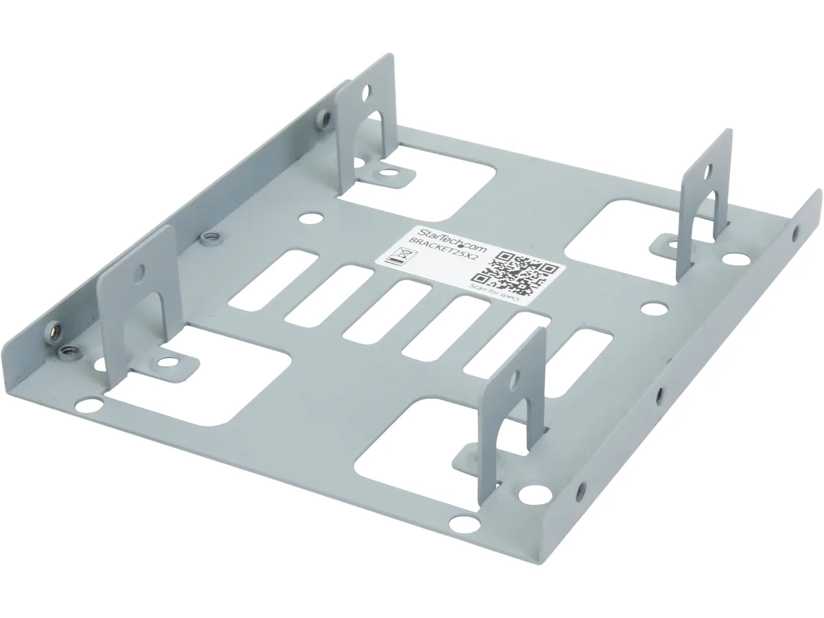 STARTECH STARTECH BRACKET25X2 Dual 2.5" to 3.5" HDD SSD Mounting Bracket hdd accessory — product photo