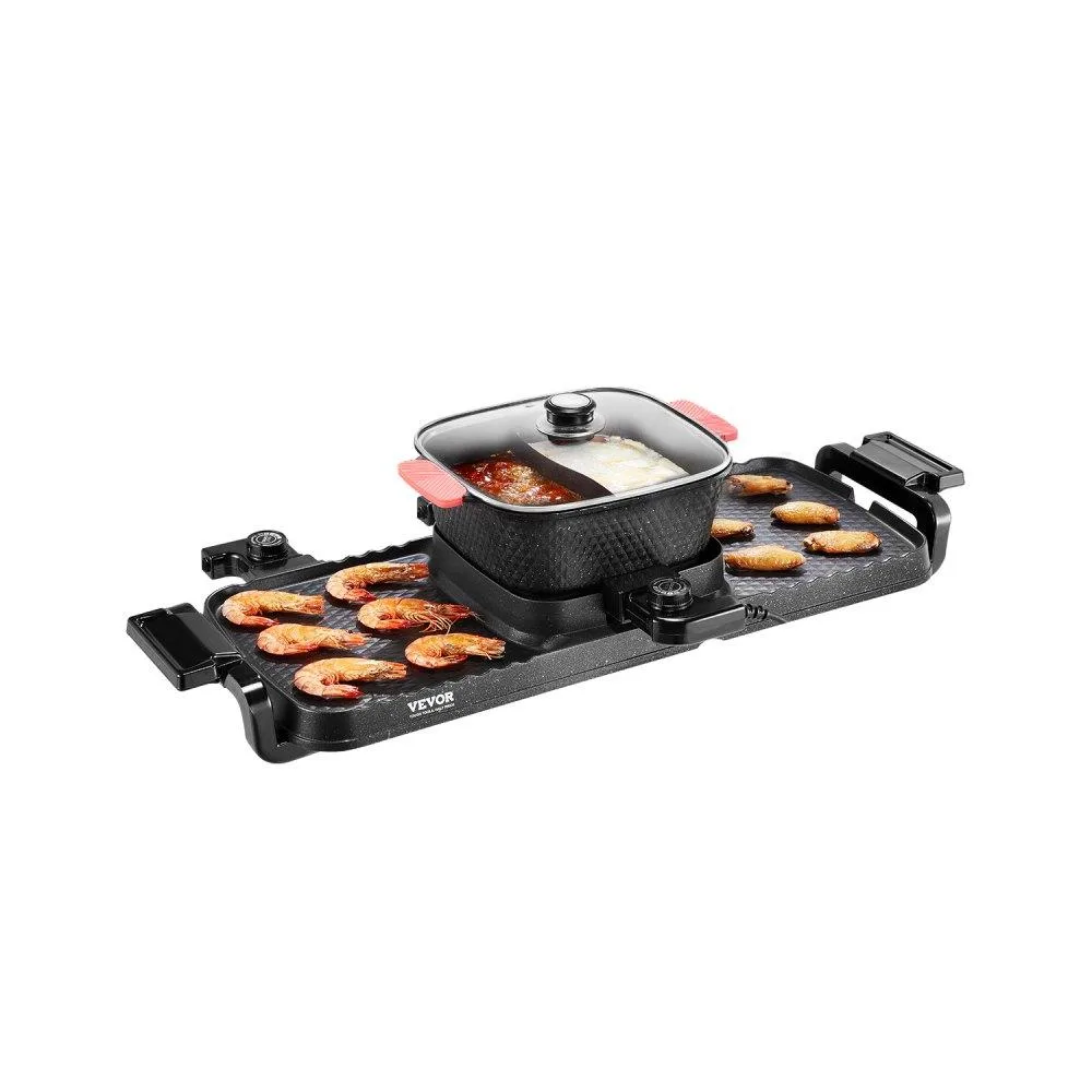 VEVOR VEVOR YS-602 2-in-1 Hot Pot &amp; Grill 2300W 3.25 L — product photo