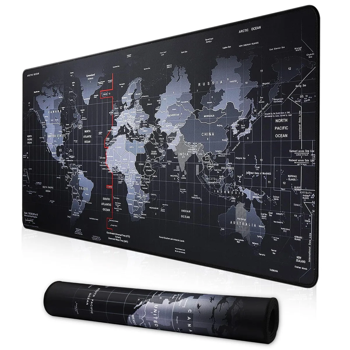 Cmhoo chengmenghe gaming mouse pad 90x40 Map — product photo