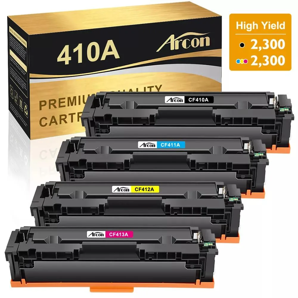 V4ink V4ink 410A 4-pack toner cartridge set CF410A CF411A CF412A CF413A — product photo