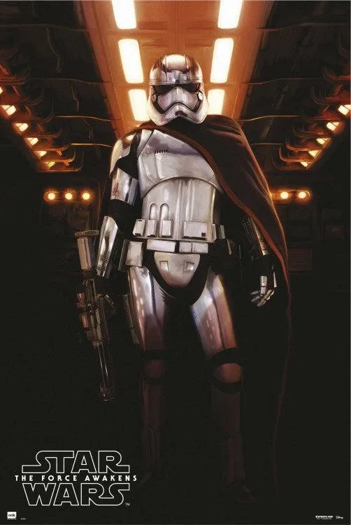 Star Wars Captain Phasma poster 24 by 36 inches on heavy paper