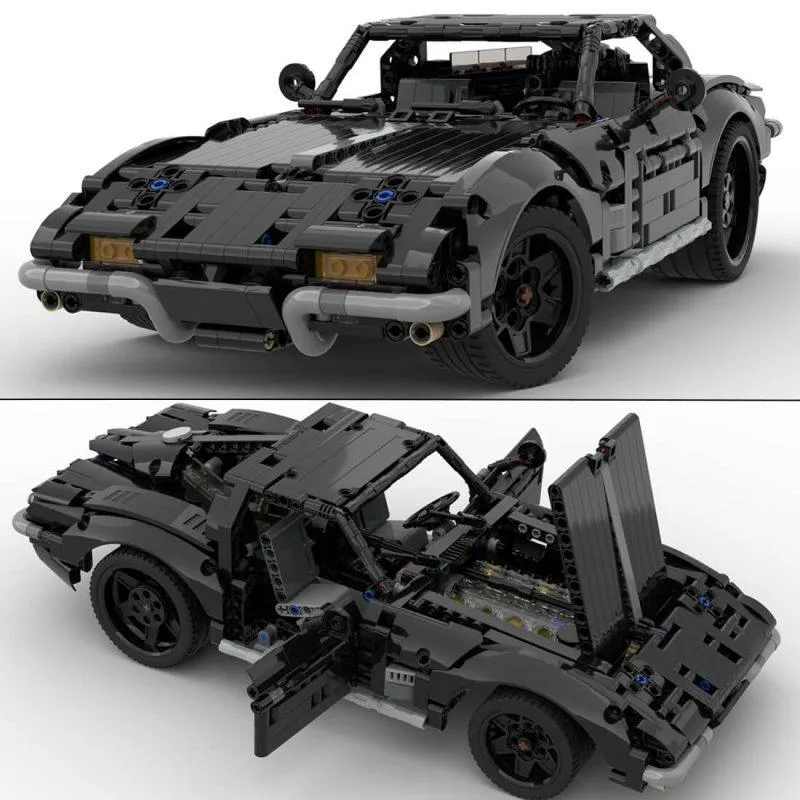 ZITIANYOUBUILD ZITIANYOUBUILD MOC-99666 Sportscar 1227PCS Educational Building Set — product photo