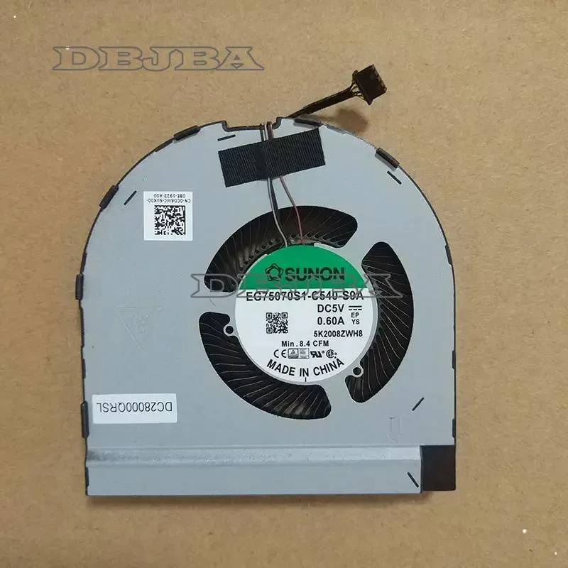 DBTLAP DBTLAP Laptop Cooling Fan SUNON EG75070S1-C540-S9A 5V .6A — product photo