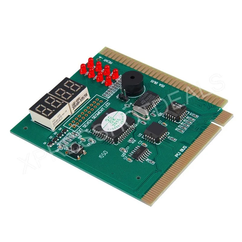Corn Electronics Corn Electronics PCI PC Diagnostic Analyzer 4 Digit Card Motherboard Post Tester expansion card — product photo