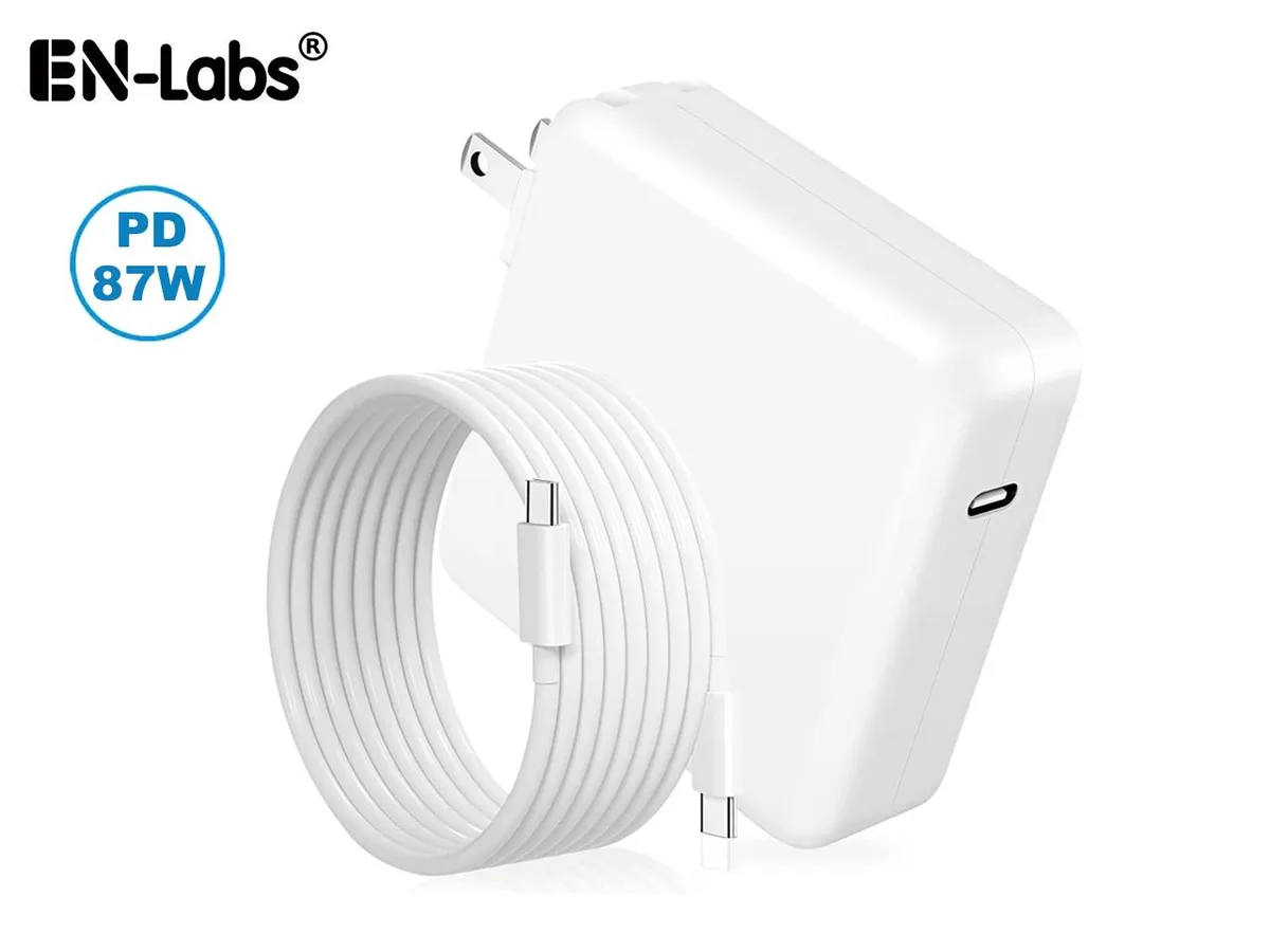 EN-Labs EN-Labs 87W USB-C PD3.0 Wall Charger with 6.6ft Cable — product photo