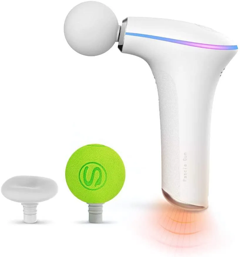 Corn Electronics Corn Electronics Mini Massage Gun Heat White — product photo