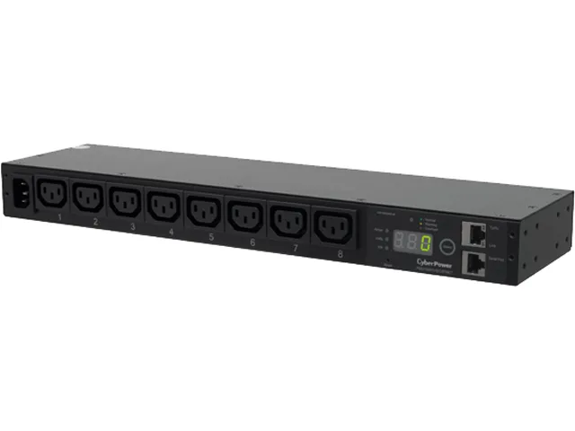 CyberPower CyberPower PDU15MHVIEC8FNET PDU 1U 15A 8×C13 C14 10ft — product photo