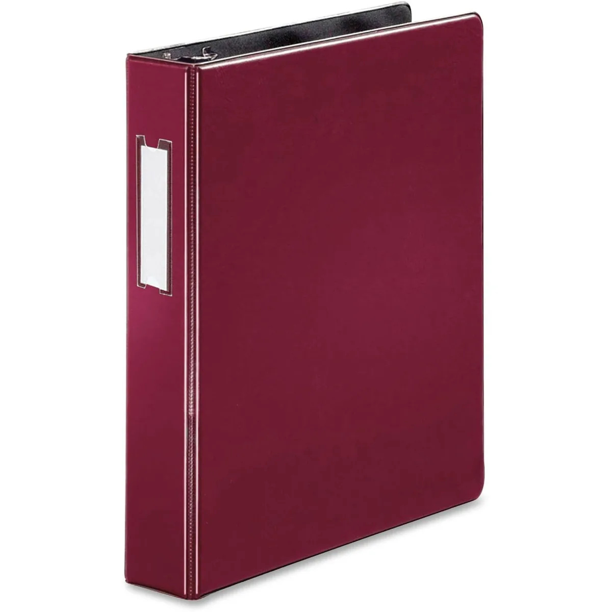 Business Source Business Source BSN33126 Slanted D-Ring Binder 1-1/2" Burgundy 375 Sheets — product photo