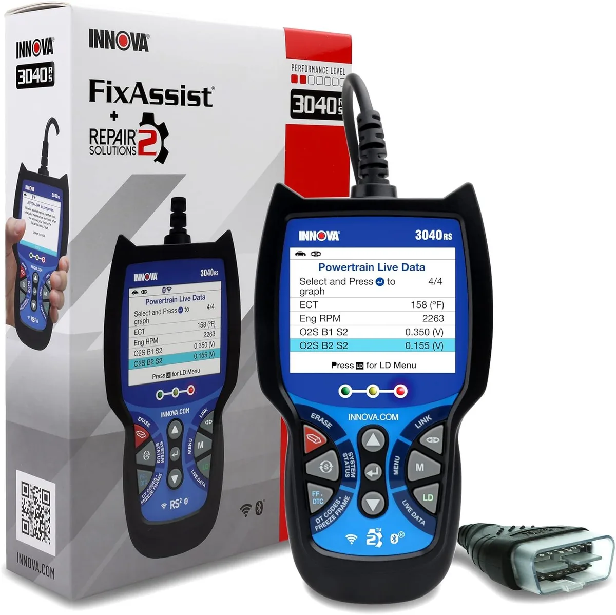 TAURKENAM TAURKENAM 3040RS OBD2 Scanner car electronics accessory — product photo