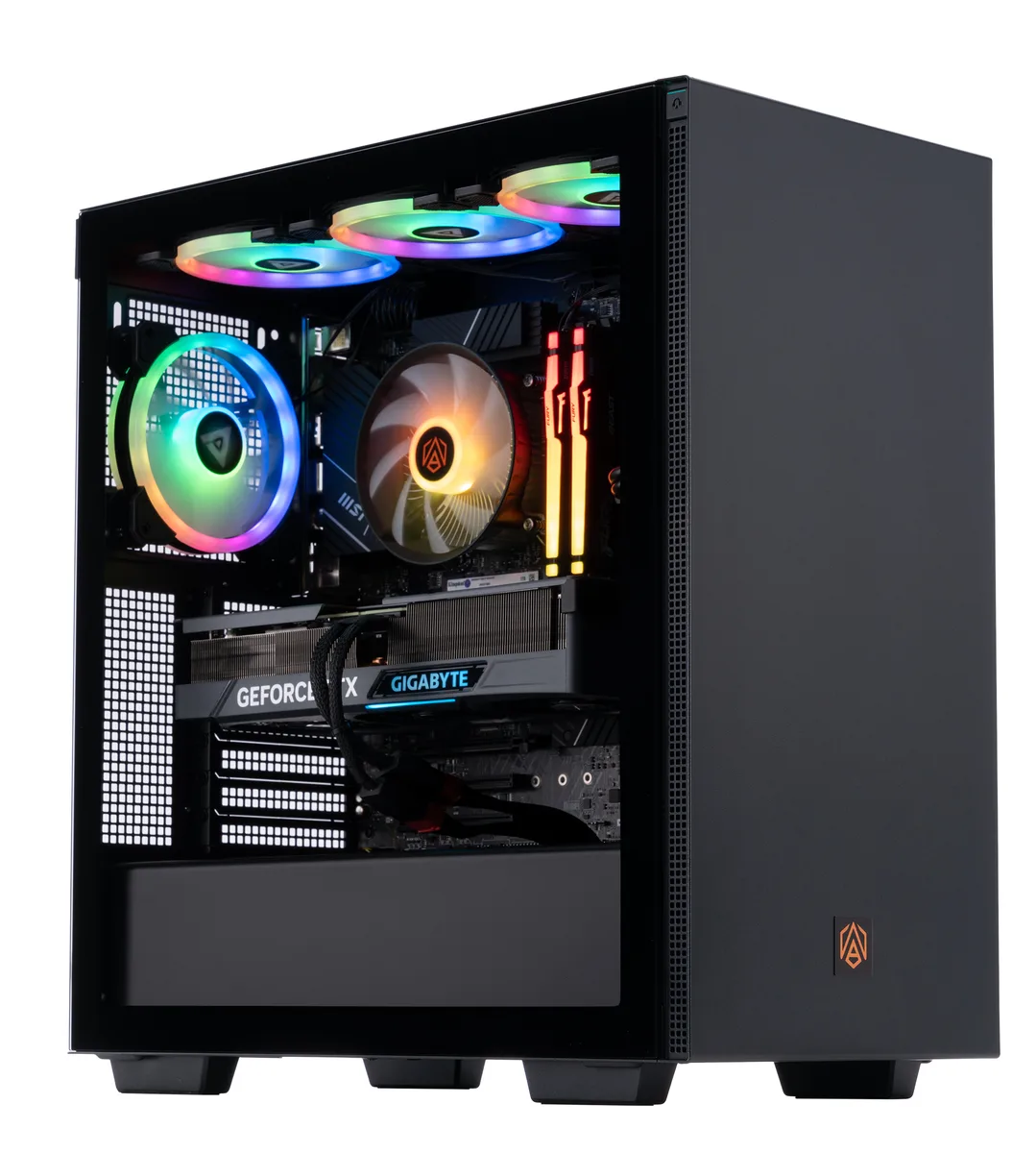ABS ABS VA13700F4070TI Vortex Aqua Gaming PC i7-13700F RTX 4070 Ti 16GB 1TB — product photo
