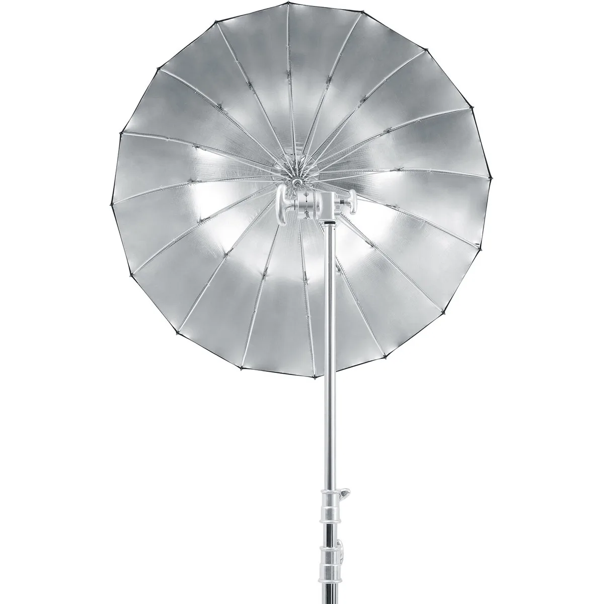 Godox Photo Equipment Co. Ltd Godox Photo Equipment Co. Ltd 34" Silver Parabolic Umbrella UB-85S — product photo